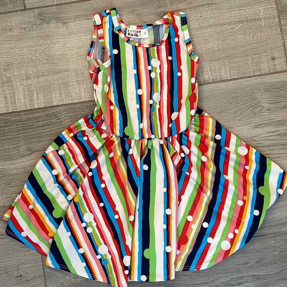 Dot dot smile tank dress